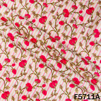 Block Print Cotton Fabric - F5711