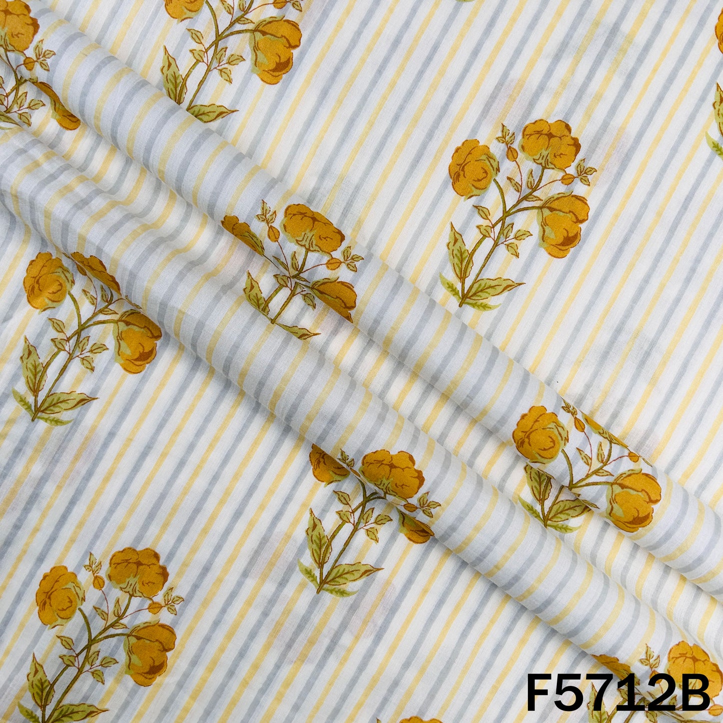 Block Print Cotton Fabric - F5712