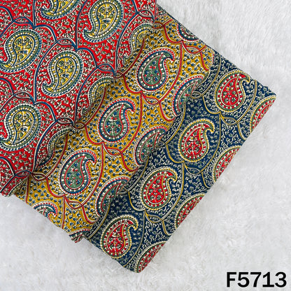 Block Print Cotton Fabric - F5713