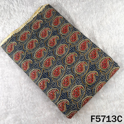 Block Print Cotton Fabric - F5713