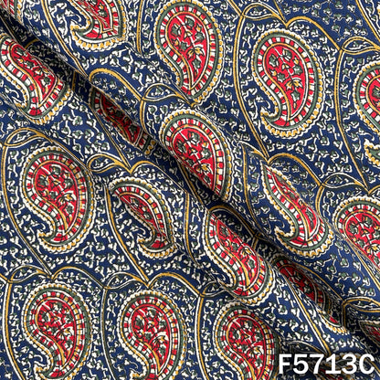 Block Print Cotton Fabric - F5713