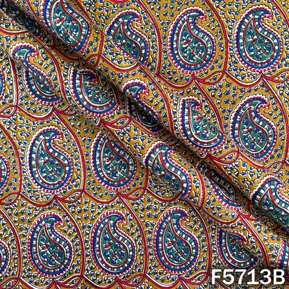Block Print Cotton Fabric - F5713