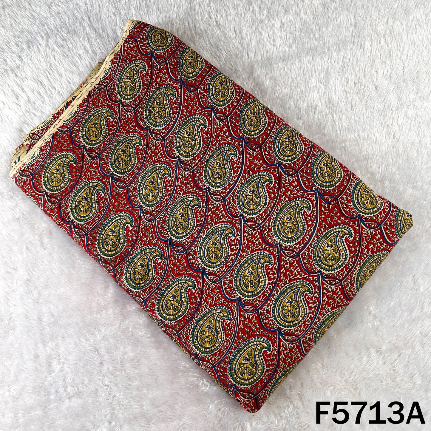 Block Print Cotton Fabric - F5713