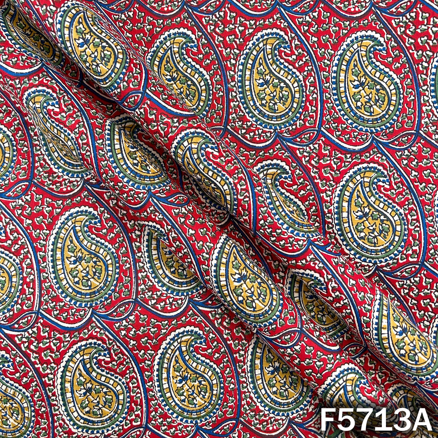 Block Print Cotton Fabric - F5713