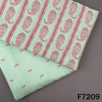 Printed Mul Chanderi Fabric - F7209