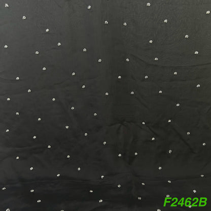 Cut Dana Work Embroidered Organza Fabric-F2462