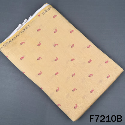 Printed Mul Chanderi Fabric - F7210