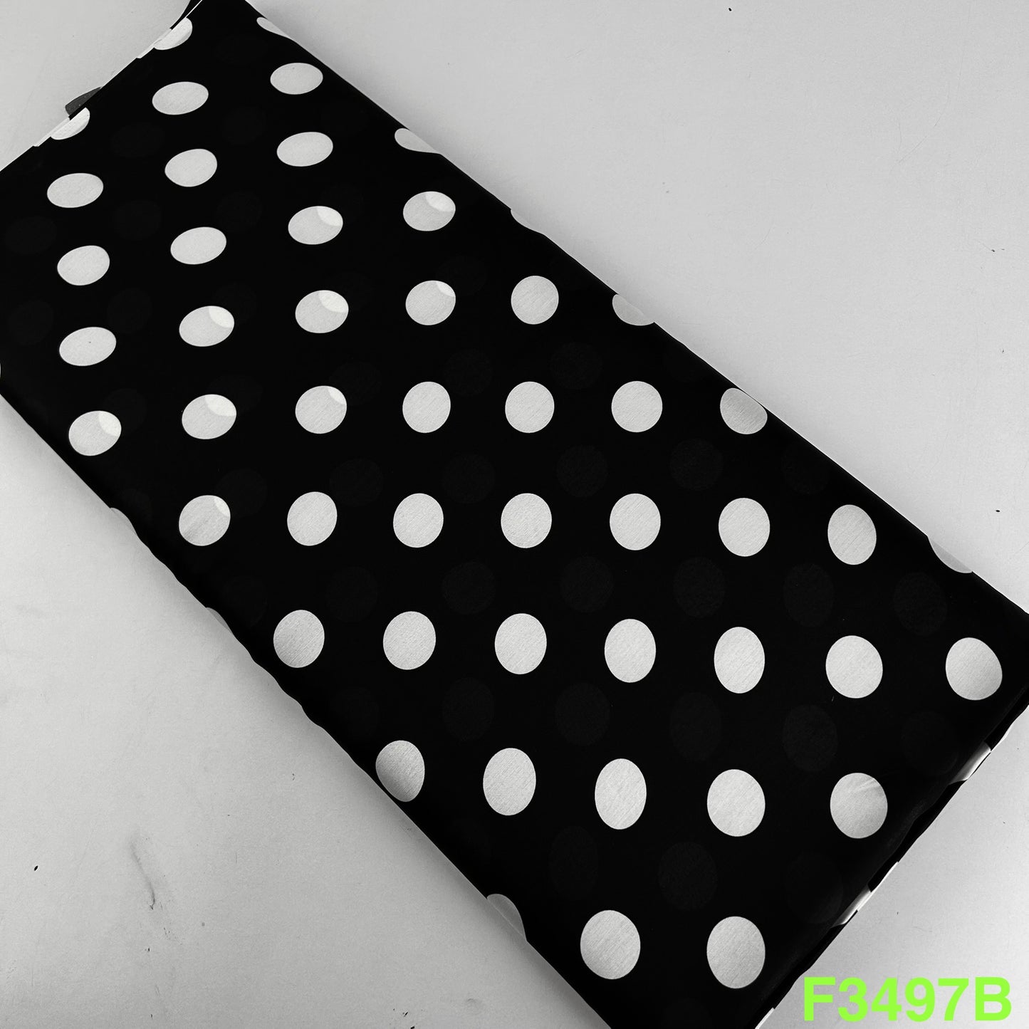 Printed Satin Georgette Fabric-F3497