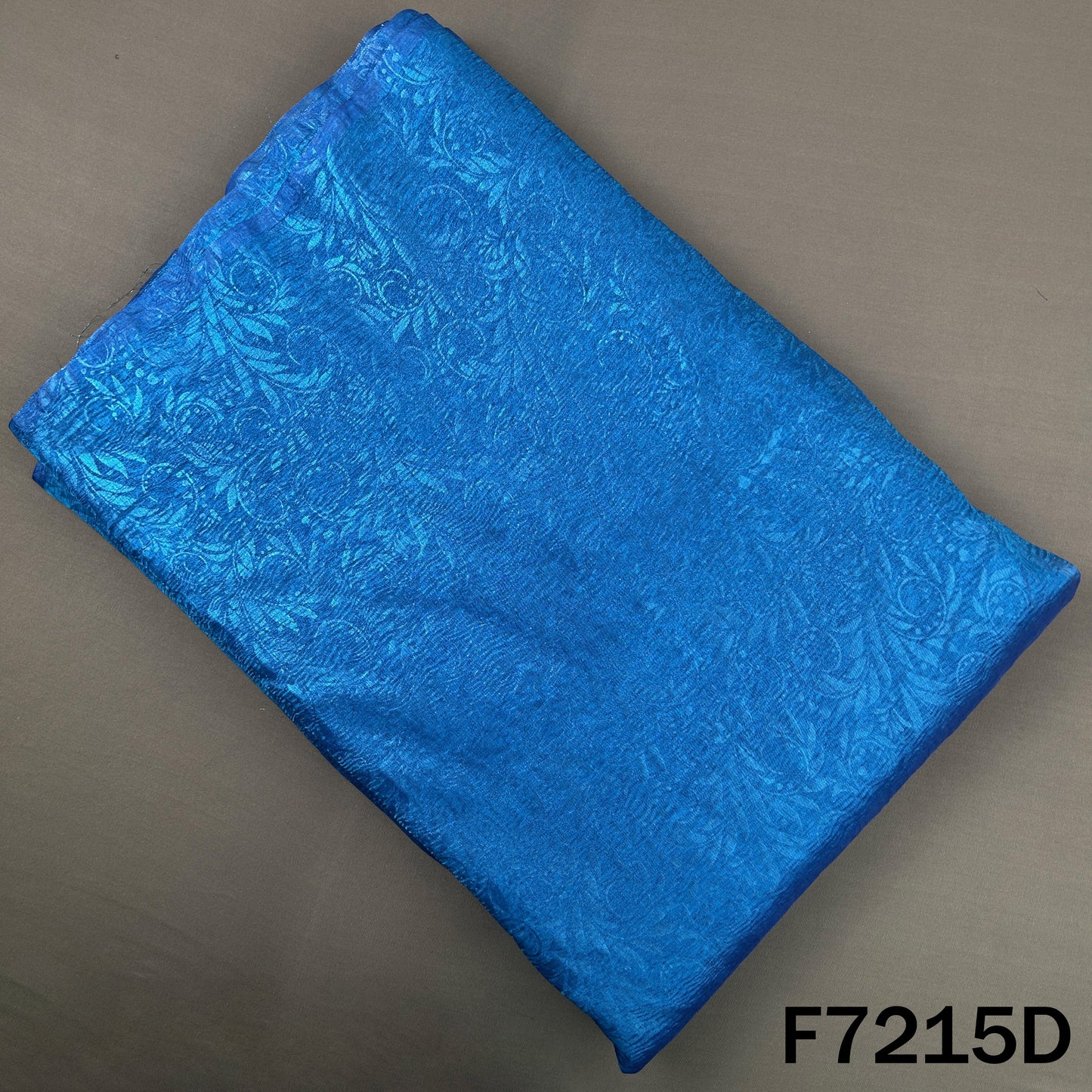Self Jacquard Crush Tissue Fabric - F7215