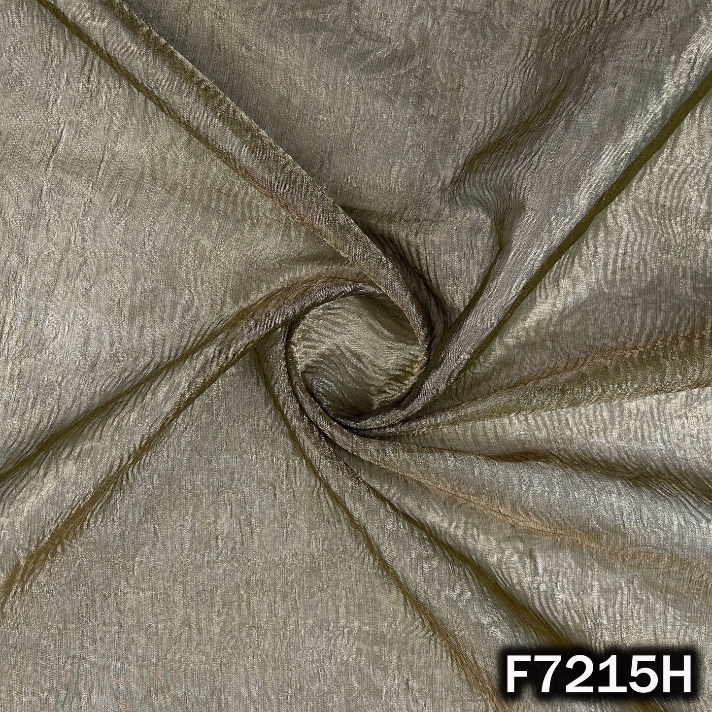 Self Jacquard Crush Tissue Fabric - F7215