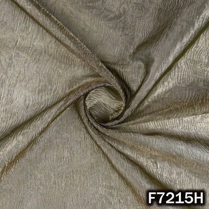 Self Jacquard Crush Tissue Fabric - F7215