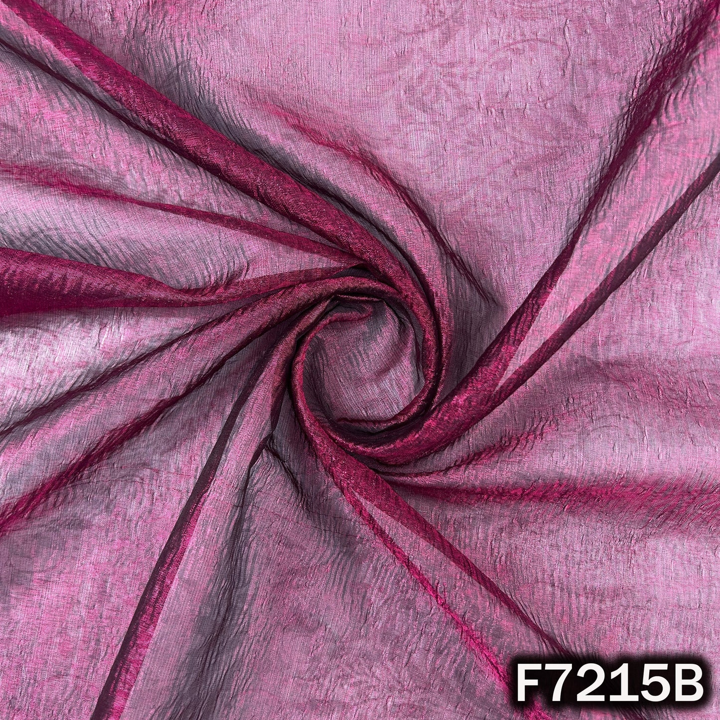 Self Jacquard Crush Tissue Fabric - F7215