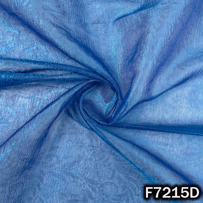Self Jacquard Crush Tissue Fabric - F7215
