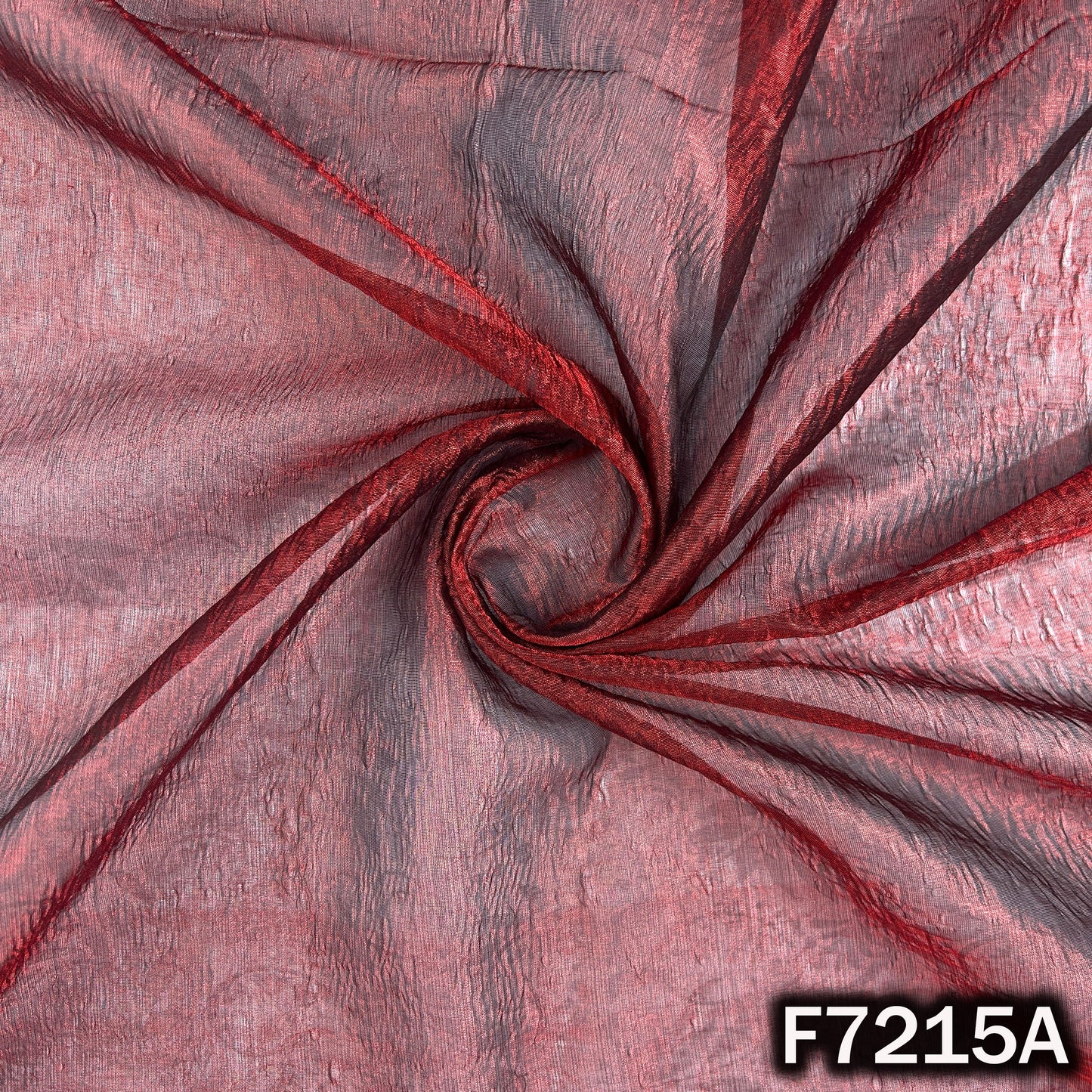 Self Jacquard Crush Tissue Fabric - F7215