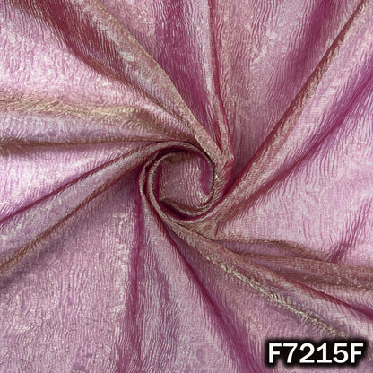 Self Jacquard Crush Tissue Fabric - F7215