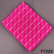 Printed Pintex Gota Patti Cotton Fabric - F7222