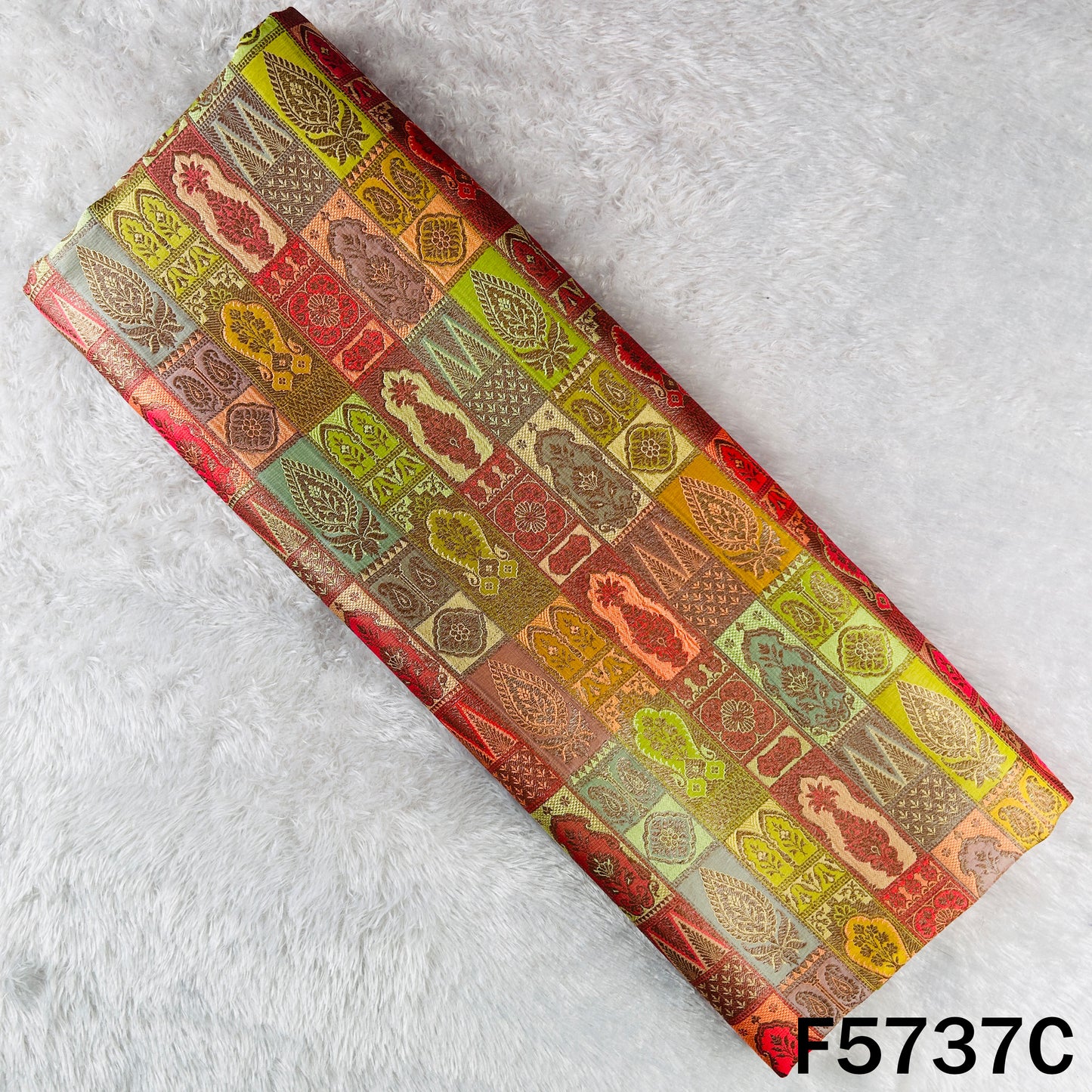 Banarasi Brocade Fabric - F5737