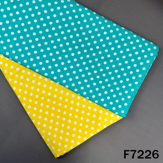 Polka Dot Cambric Cotton Fabric - F7226