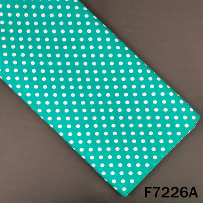 Polka Dot Cambric Cotton Fabric - F7226