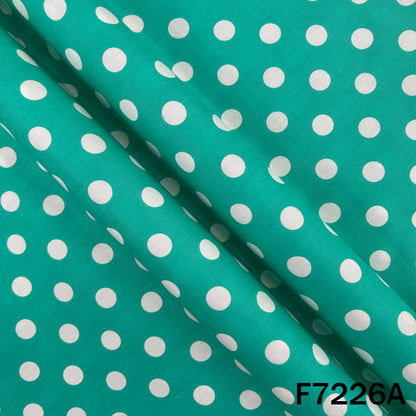 Polka Dot Cambric Cotton Fabric - F7226