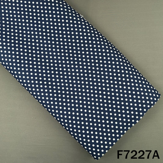 Polka Dot Cambric Cotton Fabric - F7227