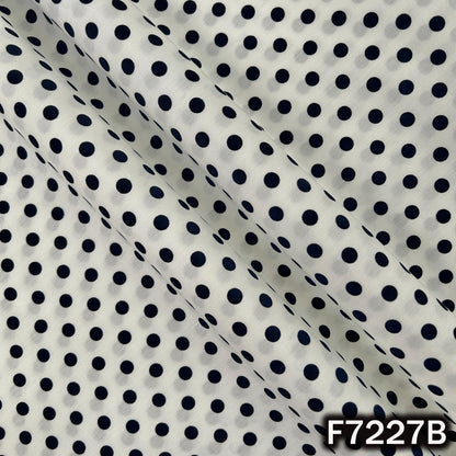 Polka Dot Cambric Cotton Fabric - F7227