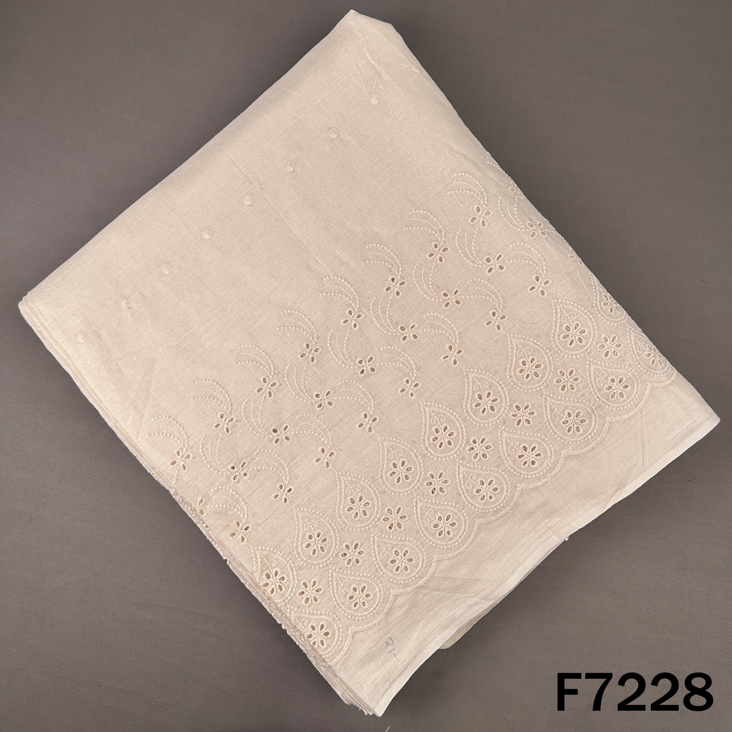 Dyeable Hakoba Kora Cotton Fabric - F7228