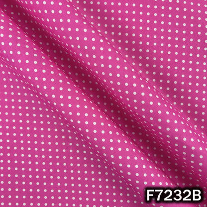 Polka Dot Cambric Cotton Fabric - F7232