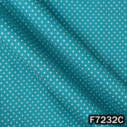 Polka Dot Cambric Cotton Fabric - F7232