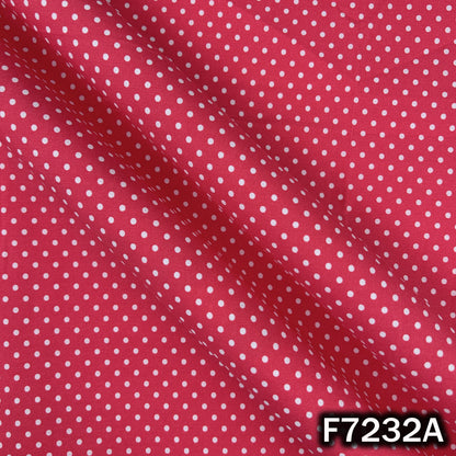 Polka Dot Cambric Cotton Fabric - F7232