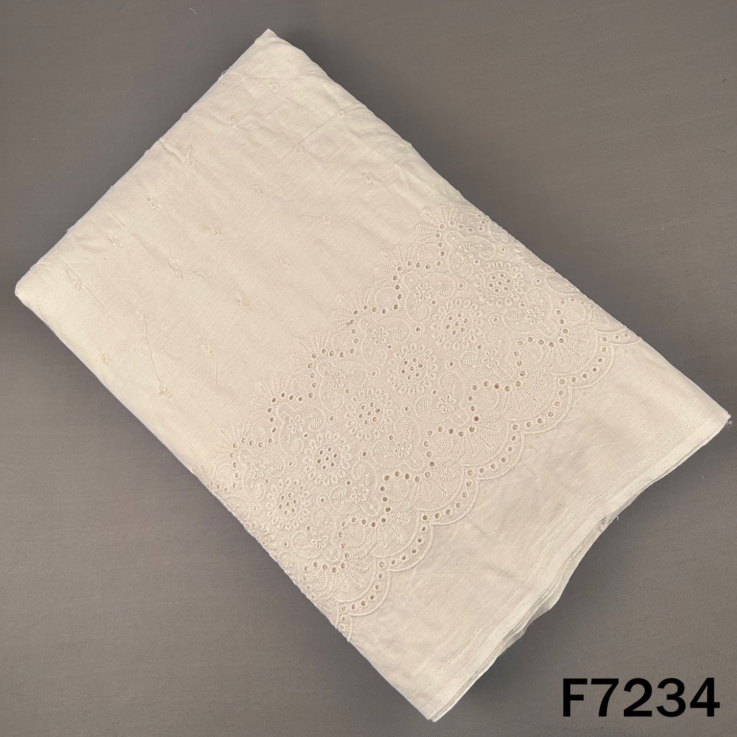 Dyeable Hakoba Kora Cotton Fabric - F7234