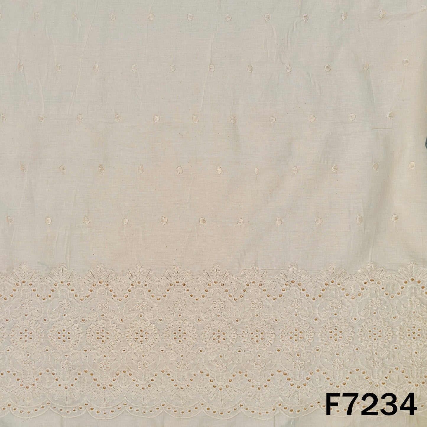 Dyeable Hakoba Kora Cotton Fabric - F7234