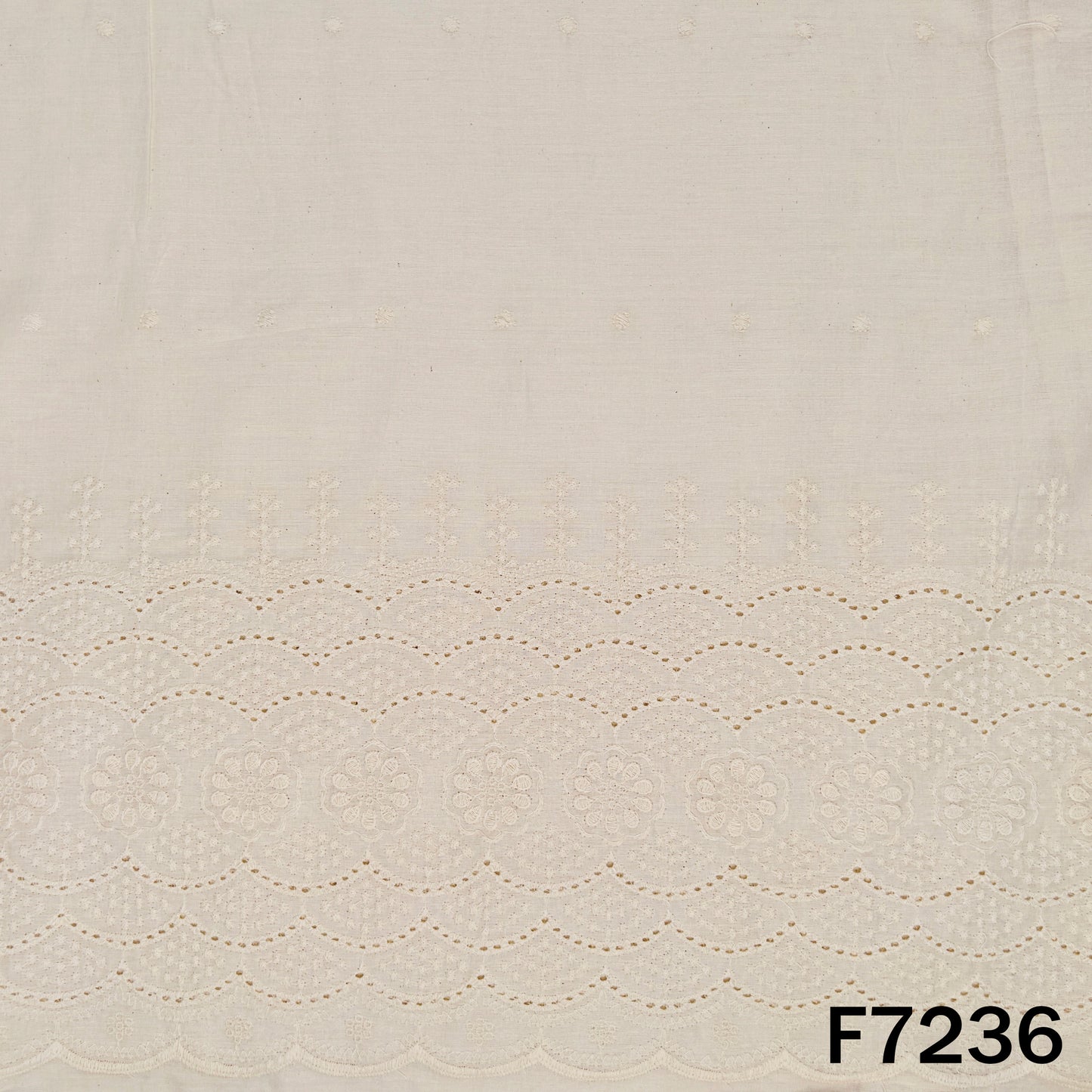 Dyeable Hakoba Kora Cotton Fabric - F7236