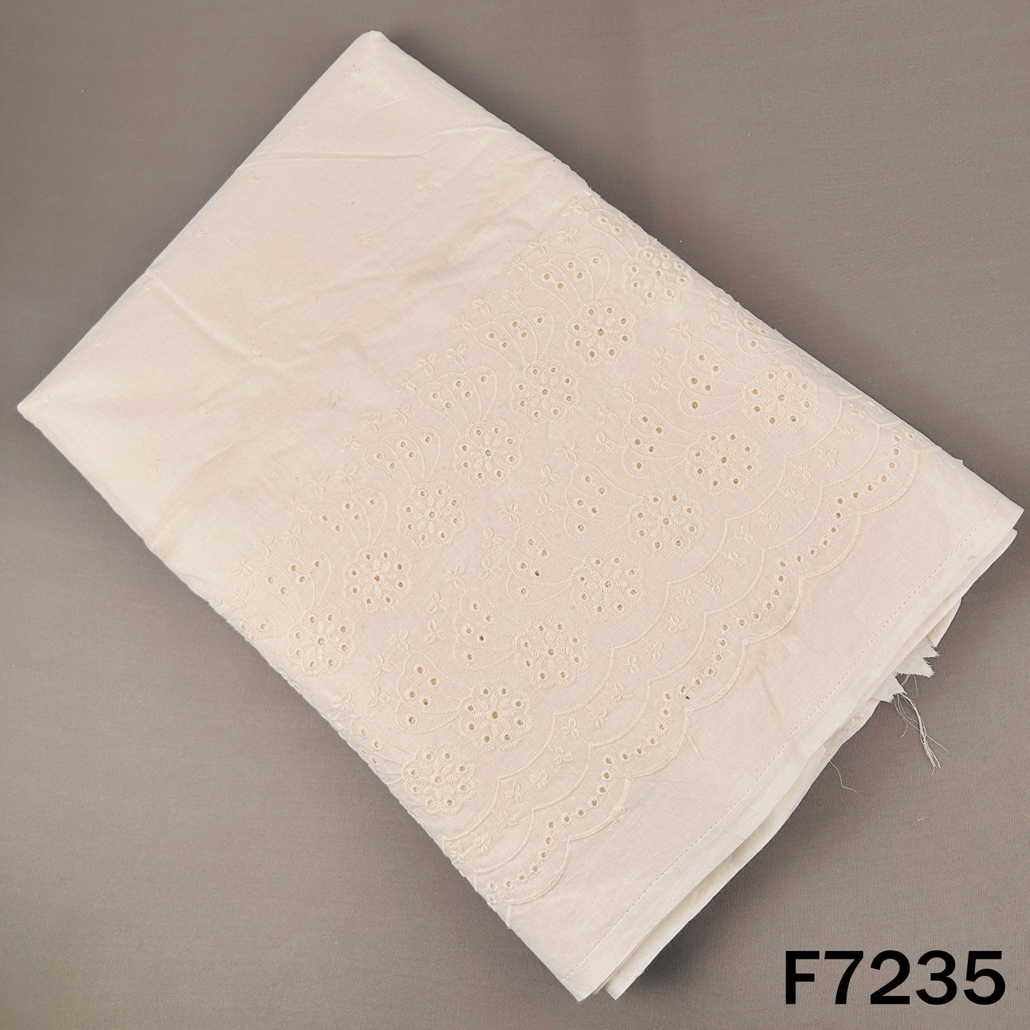 Dyeable Hakoba Kora Cotton Fabric - F7235