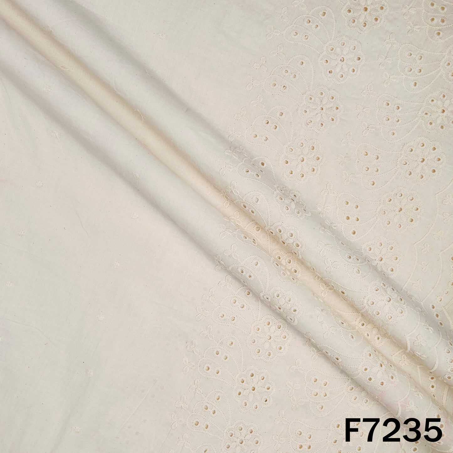 Dyeable Hakoba Kora Cotton Fabric - F7235
