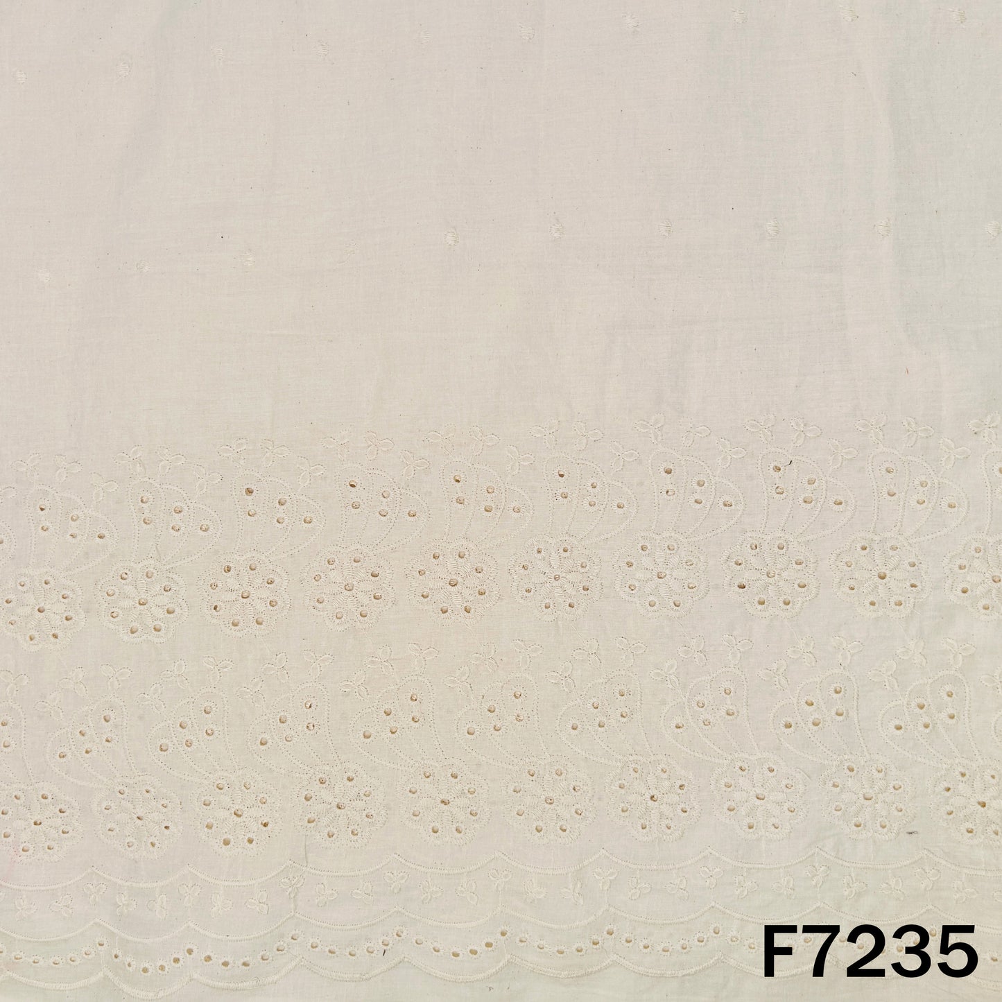 Dyeable Hakoba Kora Cotton Fabric - F7235