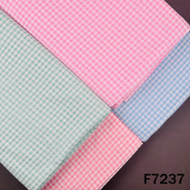 Check Cambric Cotton Fabric - F7237