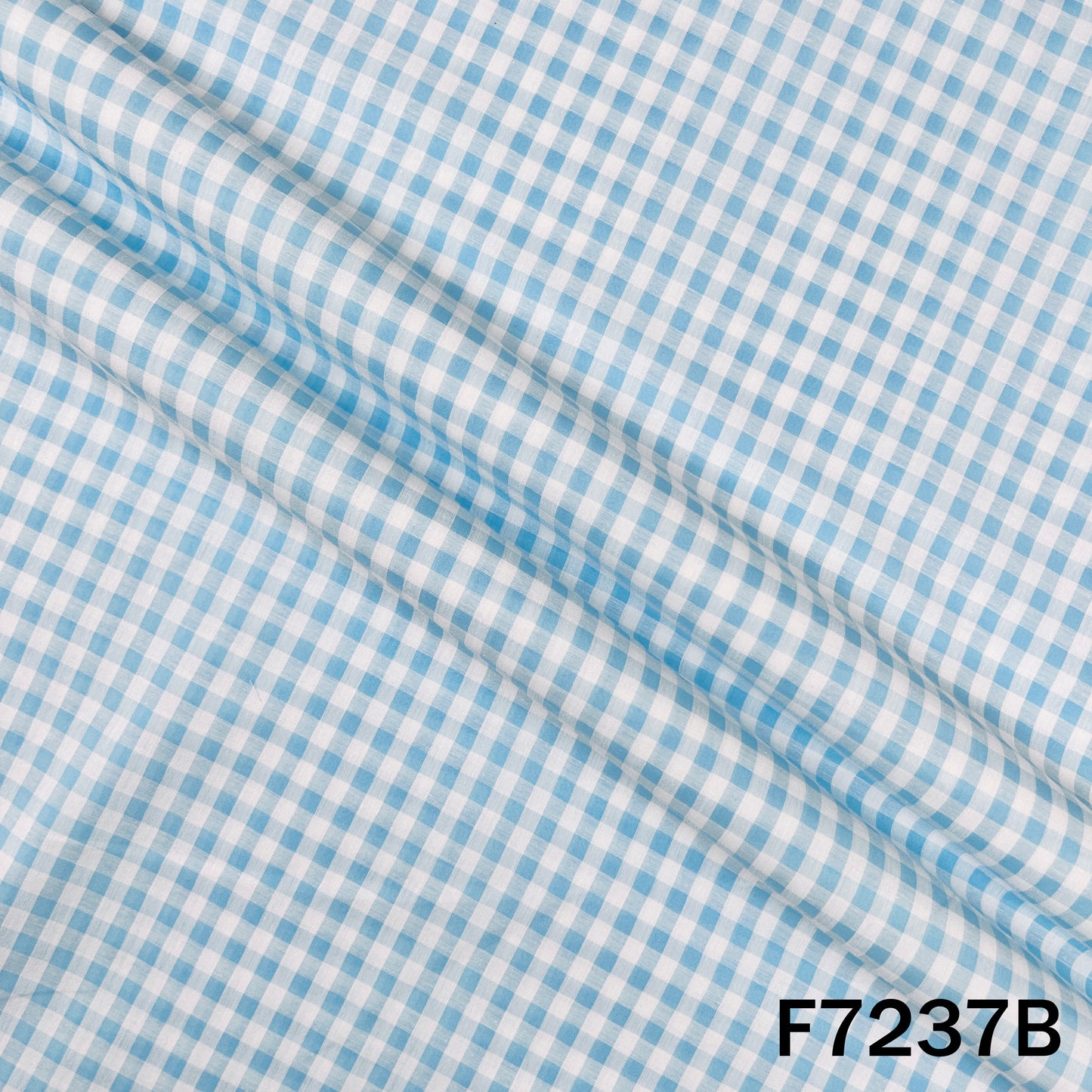 Check Cambric Cotton Fabric - F7237