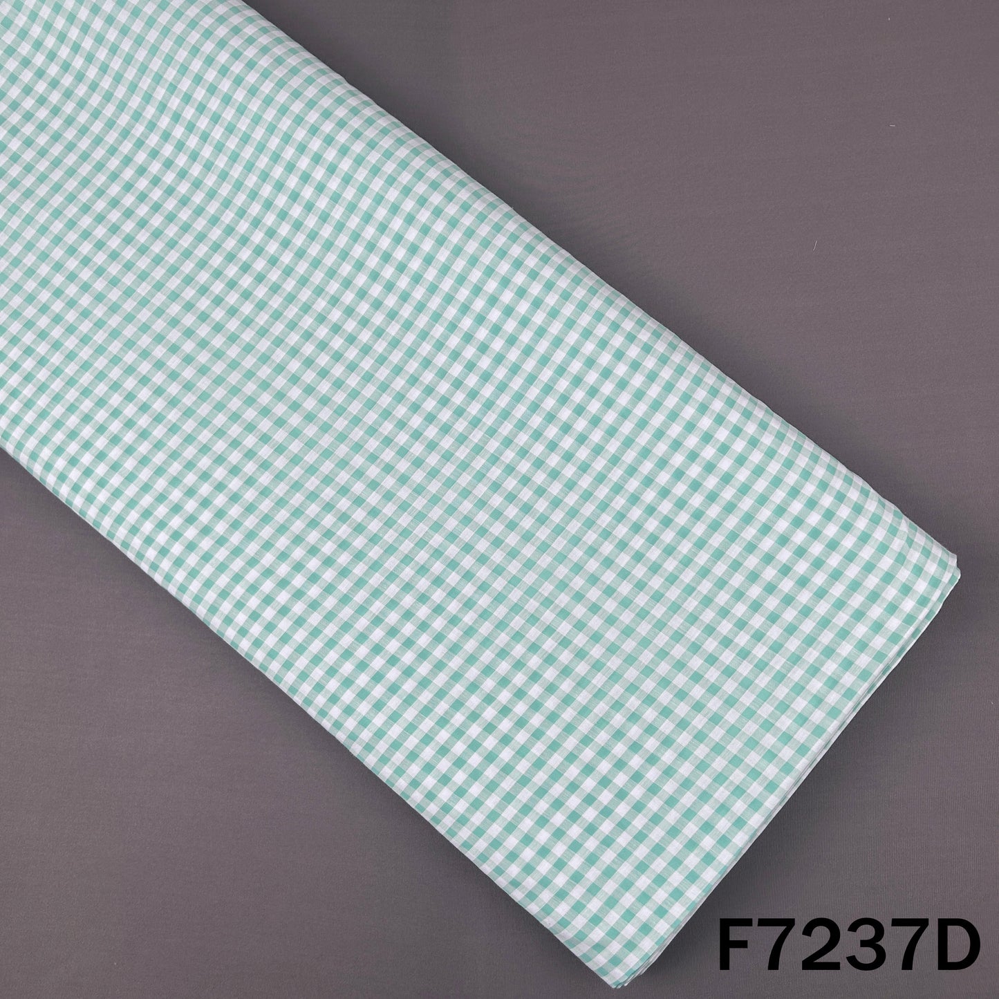Check Cambric Cotton Fabric - F7237