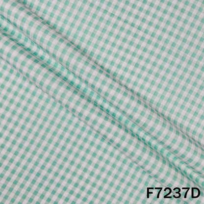Check Cambric Cotton Fabric - F7237