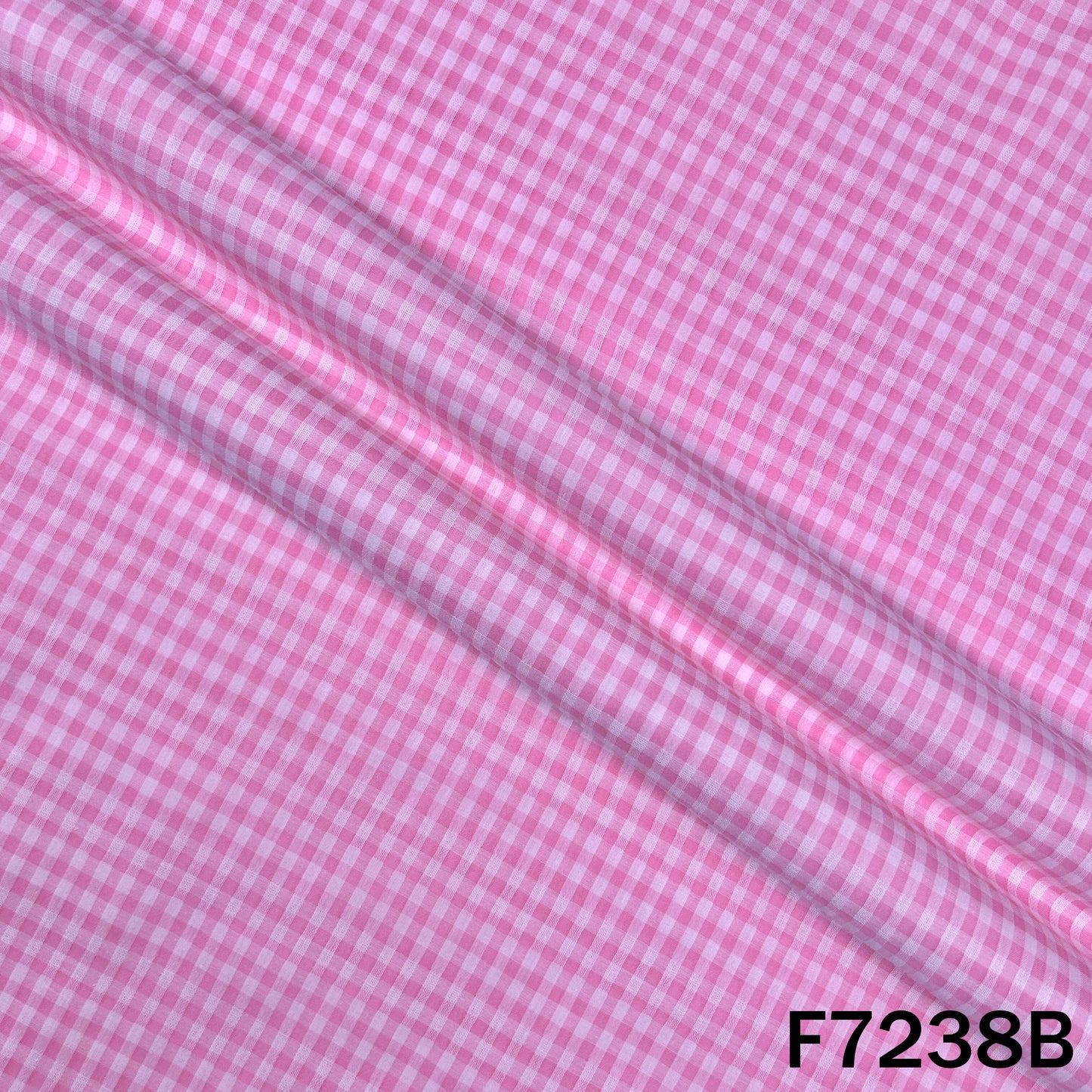 Check Cambric Cotton Fabric - F7238