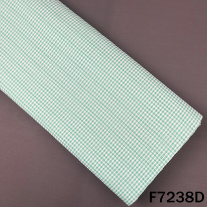 Check Cambric Cotton Fabric - F7238