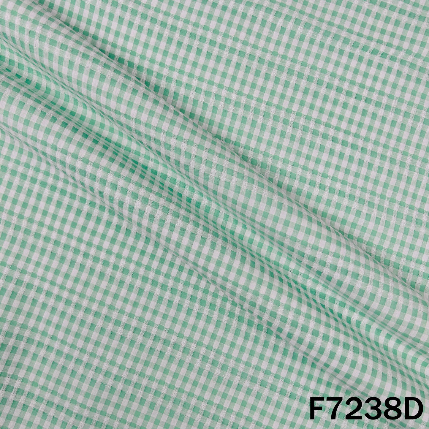 Check Cambric Cotton Fabric - F7238