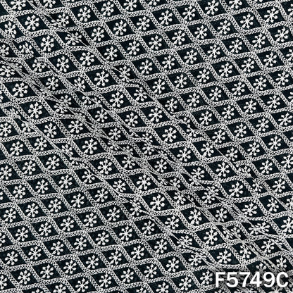 Chickankari Georgette Fabric - F5749