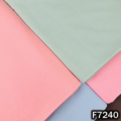 Check Cambric Cotton Fabric - F7240