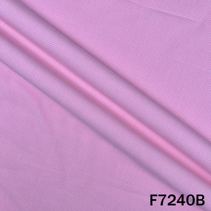 Check Cambric Cotton Fabric - F7240