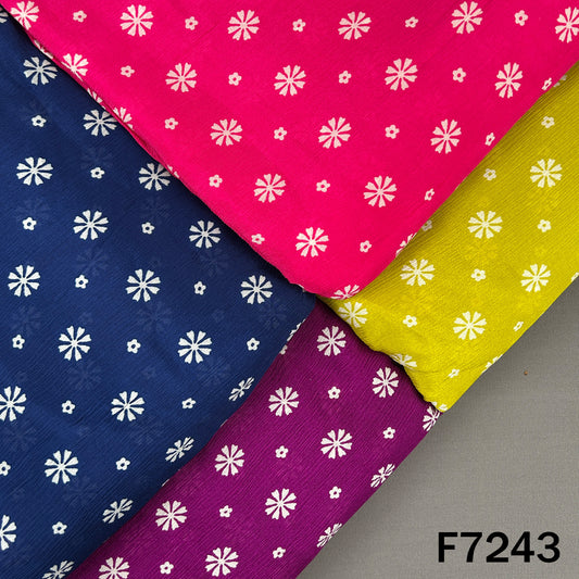 Printed Chinnon Chiffon Fabric - F7243