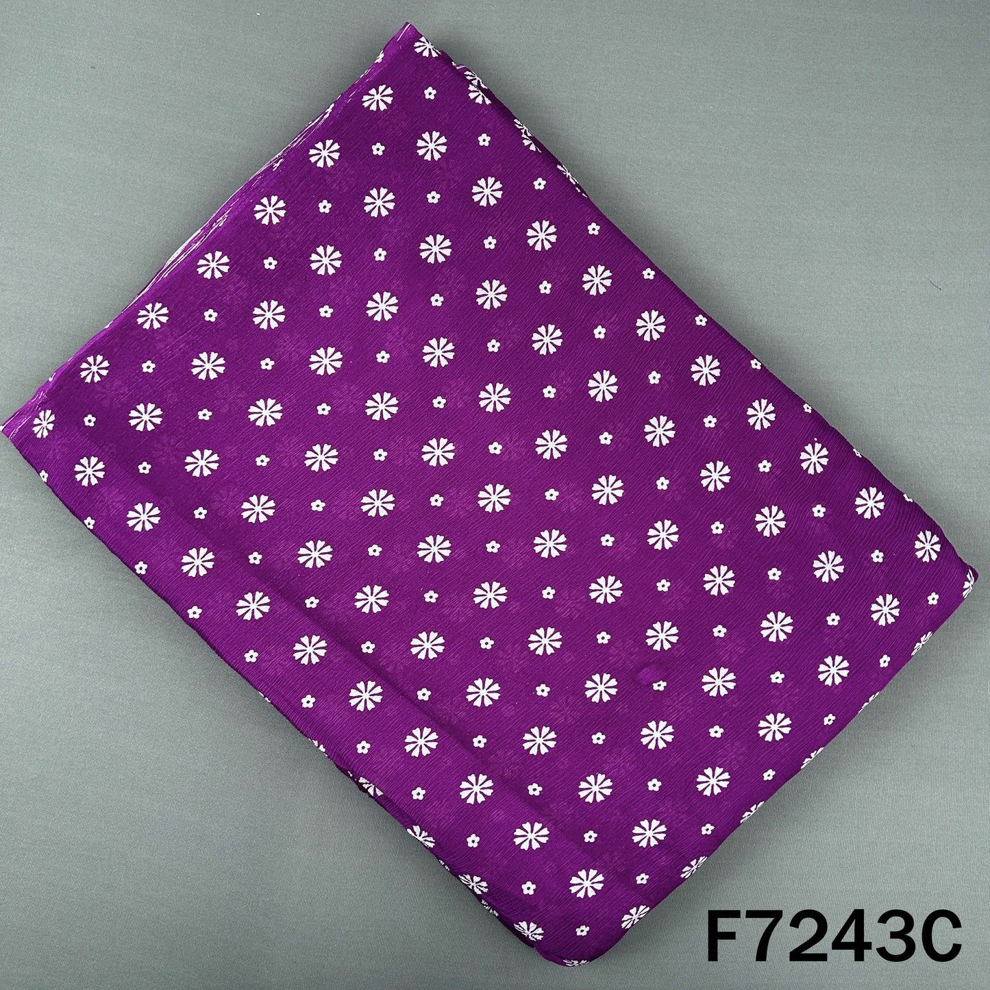 Printed Chinnon Chiffon Fabric - F7243