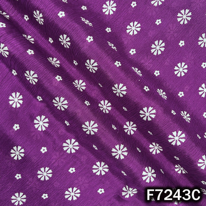Printed Chinnon Chiffon Fabric - F7243