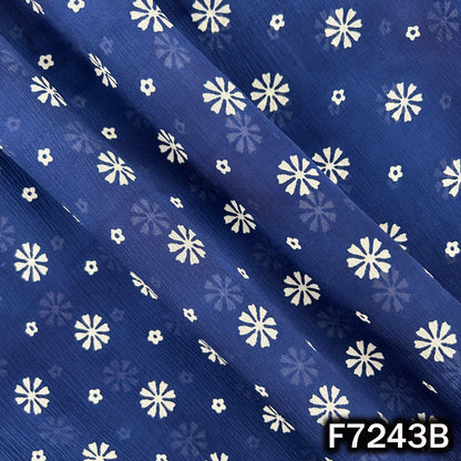Printed Chinnon Chiffon Fabric - F7243